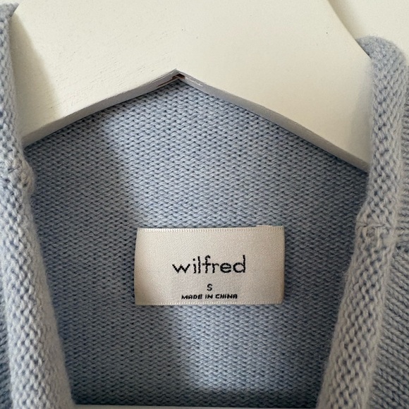 ARITZIA WILFRED BABY BLUE SWEATER/KNIT - S - Picture 2 of 3
